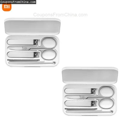 n____S - ❗ 5pcs Xiaomi Mijia Stainless Steel Nail Clippers Set
〽️ Cena: 8.86 USD (dot...