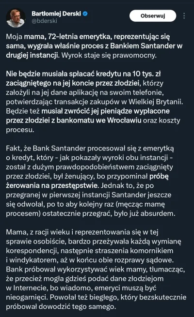 p3sman - W #santander jak w lesie. Gorzej. Jak w chlewie obranym gównem.
Ciąg dalszy ...