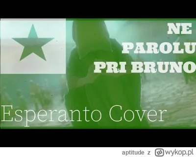 aptitude - Wow, jeden dzień nauki Esperanto i rozumiem prawie całość z tego covera.

...