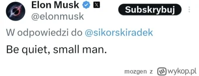 mozgen - #polityka #musk 
Freedom of speech!!!