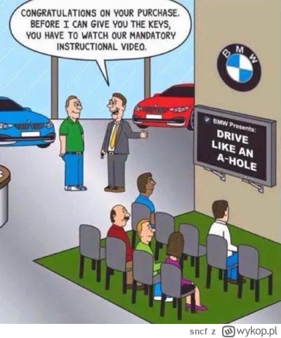 sncf - BMW to jest synonim DEBILA NA CAŁYM ŚWIECIE !!!