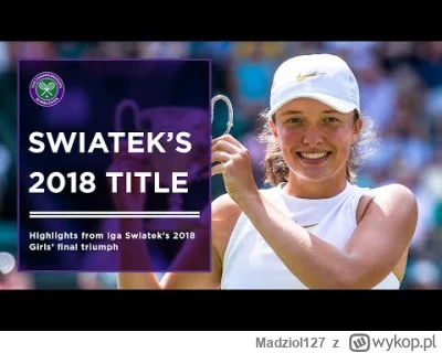 Madziol127 - Jaki fajny filmik dodał dzisiaj Wimbledon na youtube! #tenis