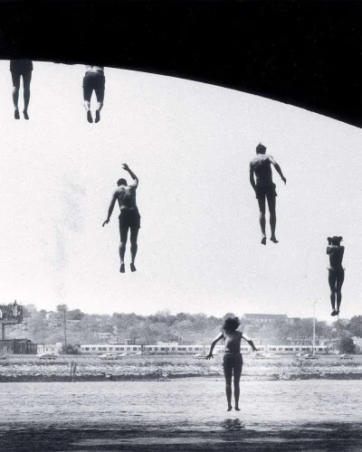 Evzen_Huml - John Tlumacki - An unusually warm day in Boston. 1985.
#fotografia #sztu...