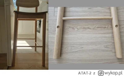 ATAT-2 - Trafiłem szybką promkę na fajne hokery drewniane (dąb). Tak szybką, że dokła...