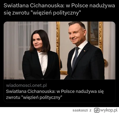 saakaszi - ( ͡º ͜ʖ͡º)

#neuropa #bekazprawakow #bekazpisu #polska #polityka #bialorus...