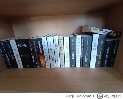 Karp_Molotow - Musiałem położyć w poprzek bo już się nie mieszczą 
 #ksiazki #hobby #...