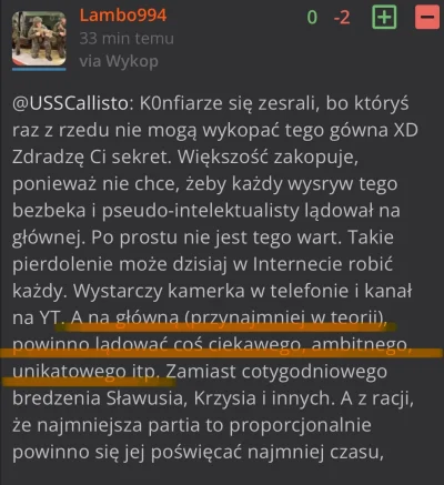 U.....o - Neur0pek pod znaleziskiem z vlogiem Mentzena:
A na główną (przynajmniej w t...