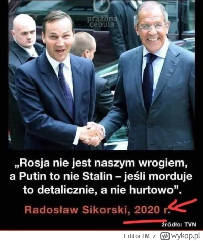 EditorTM - Ten też dobry. #polskieonuce #ukraina #polityka