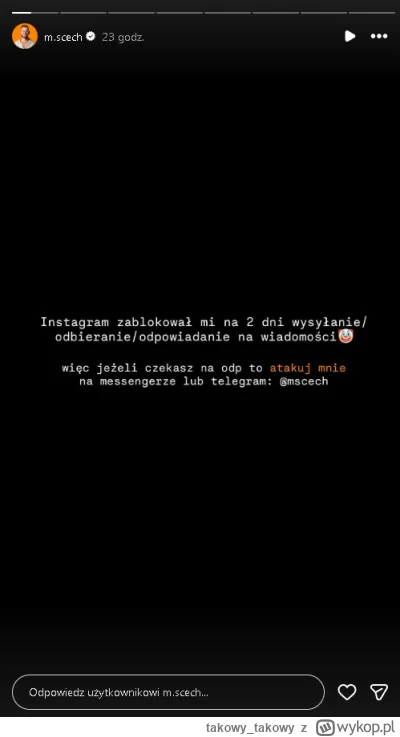 takowy_takowy - #frajerzyzmlm czasami IG potrafi zareagować, ale ze słabą mocą...