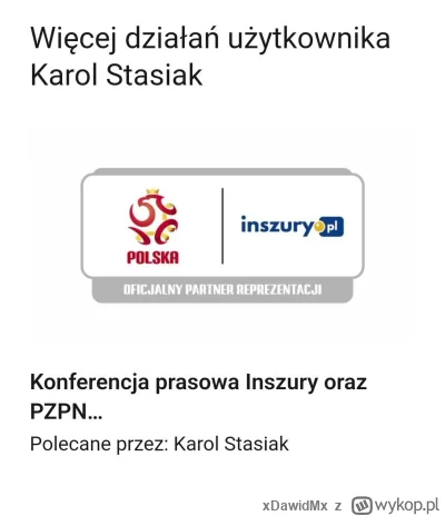xDawidMx - #foottruck był sponsorowany przez inszury ( ͡º ͜ʖ͡º)
#reprezentacja #polsk...
