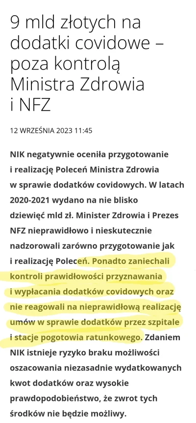 Nighthuntero - @tomasztomasz1234: Lobby lekarskie potrafi ze wszystkimi dobrze się tr...