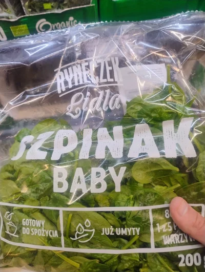 sylwke3100 - A gdzie chuopski szpinak? Tylko baby i baby. Nawet szpinak swój mają. 

...