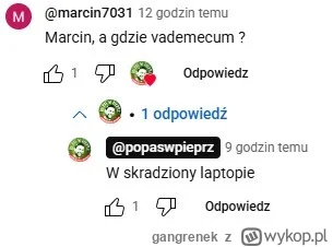 gangrenek - I co? Łyso wam teraz hejterzy? Tak cisnęliście, że prezes żadnego poradni...