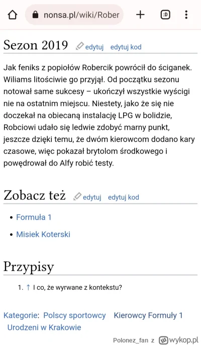 Polonez_fan - Który to taki mądry?
#f1