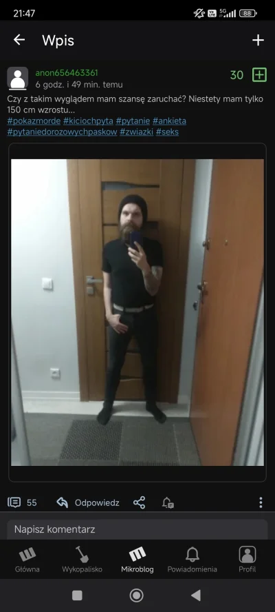 Itslilianka - Niski chłop wstawił zdjęcie do oceny i co? G---o.  98% komentarzy wyśmi...