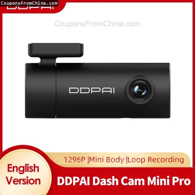 n____S - ❗ DDPAI WiFi Car DVR Mini Pro 1296P Dash Cam
〽️ Cena: 25.03 USD (dotąd najni...