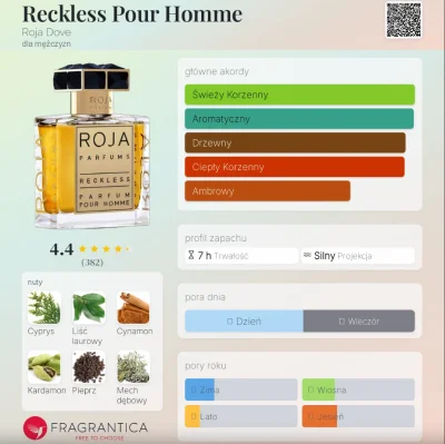 Frufruf - #perfumy #frufrecki

Roja Reckless Pour Homme. Otwarcie idzie w świeżym kie...