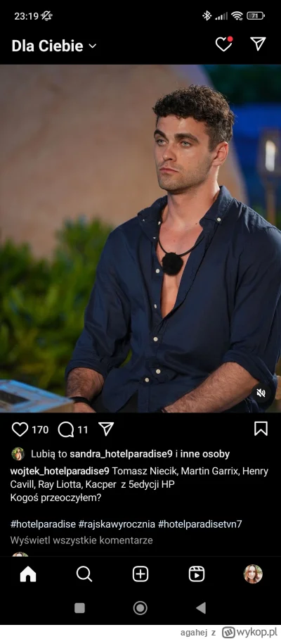 agahej - #hotelparadise Wojtuś czyta wykop. Ja nie widziałam innych ksyw niż Niecik