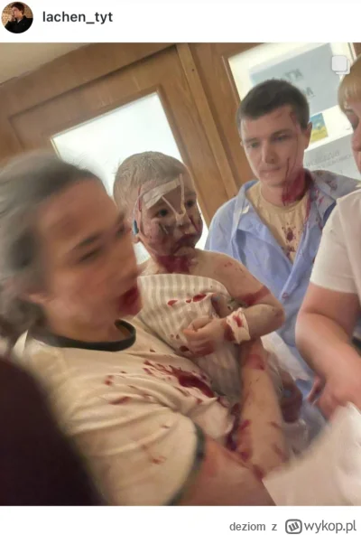 deziom - rossjanie zaatakowali szpital dziecięcy. Obrzydliwy akt terroryzmu i zbrodni...