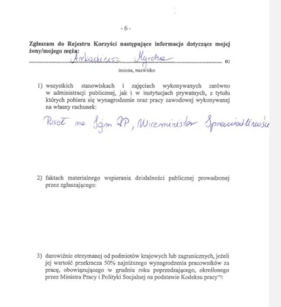 L3stko - Posłanka Kinga Gajewska nie wpisała do Rejestru Korzyści, że mąż Arkadiusz M...