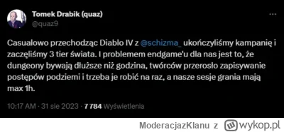 ModeracjazKlanu - tacy ludzie recenzują gierki xD #diablo4 #diablo