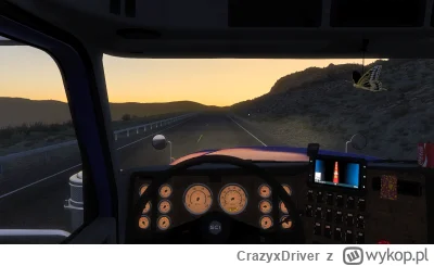 CrazyxDriver - Jestę na pustyni... nie jest dobrze. W nocy pizga, w dzień parówa
#ats...