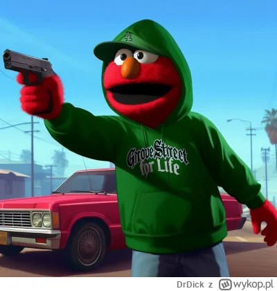 DrDick - “Elmo is so happy to see you! Welcome to Grove Street!”
#ai