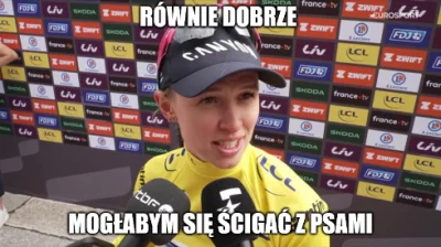 niebieskooki23 - Brawo Kasia (｡◕‿‿◕｡) Zwycięstwo w Tour de France kobiet 2024.
#kolar...