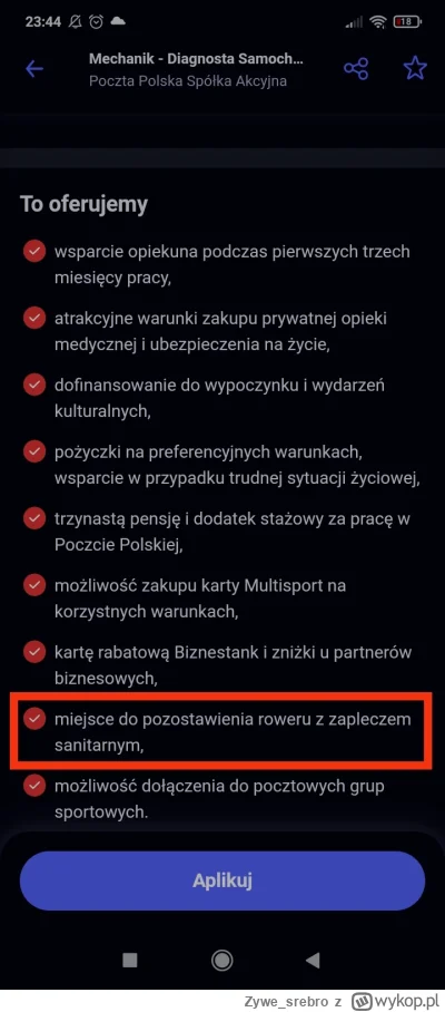 Zywesrebro - #pracbaza #januszex #heheszki 

W Poczcie Polskiej to już szaleją z bene...