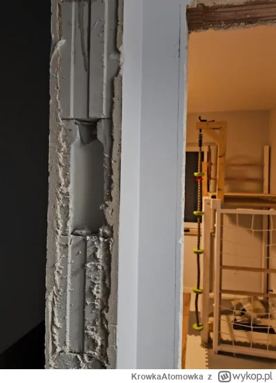 KrowkaAtomowka - #budujzwykopem #remontujzwykopem hej jak obciąc kawalek sciany otwor...