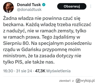 ziemba1 - Proponuję kare więzienia dla polityków za niespełnienie obietnic wyborczych...