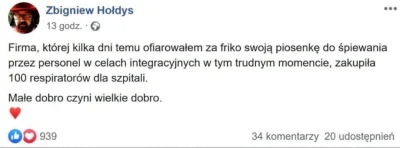 EnzoMolinari - Jeszcze mi tylko w tym wszystkim brakuje, żeby Zbyszek Hołdys pozwolił...