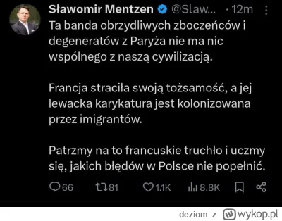 deziom - To jest ta słynna merytoryczna opozycja? xDDDDD Pusty rage bait, grający na ...