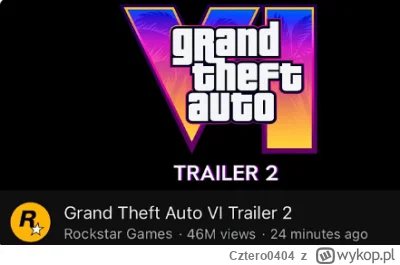 Cztero0404 - Znajoma babcia klozetowa pracuje w rockstarze, 2 trailer 30 stycznia lub...