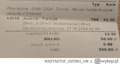 KRZYSZTOFDZONGUN - Było blisko, ale sędzia kutacz tylko Austriakom dawał kartki.


Za...