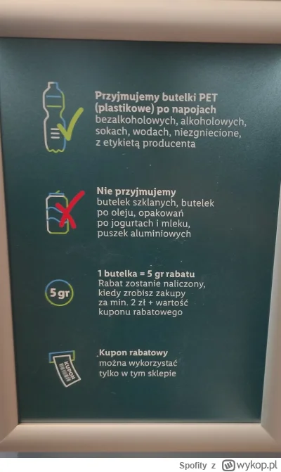 Spofity - Butelkomat w #lidl
5 groszy za butelkę, co o tym sądzicie?
W Niemczech z te...