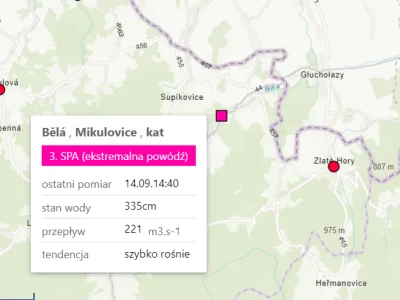 picasssss1 - Po czeskiej stronie dalej rośnie 
#powodz