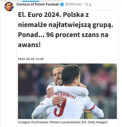 Piotrek7231 - #mecz #reprezentacja 
Źle się zestarzało.