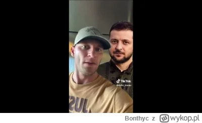 Bonthyc - Po tym co Zełeński odwala to po prostu niemożliwe że im poparcie spada... (...