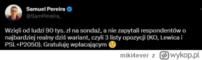 miki4ever - #tvpis #polityka #wybory #sondaze

Do czego to doszlo, ze zgadzam sie z p...