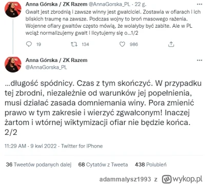 adammalysz1993 - @Wink: @zapomnialemhaslo Jedna z głównych pomysłodawczyń projektu tw...