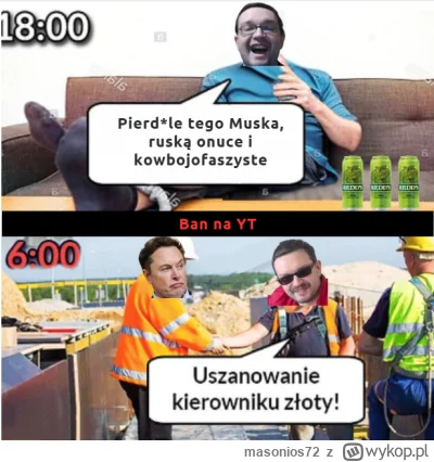 masonios72 - #napierala #heheszki #polskiyoutube #musk #memy