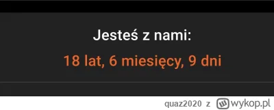 quaz2020 - @Caracas jak to jak ja dopiero co miałem 18 lat przeciez.. ehh