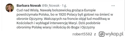 robert5502 - A pani kurator oświaty twierdzi że Polskę i Europę ocaliło mamrotane żeb...