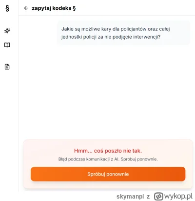 skymanpl - >Jakie są możliwe kary dla policjantów oraz całej jednostki policji za nie...