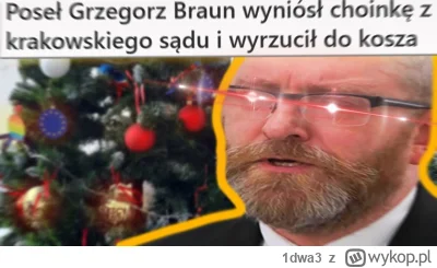 1dwa3 - >Choinki też nikt nie wyrzuca z korytarza.

@SmakoszKotow: ( ͡° ͜ʖ ͡°)