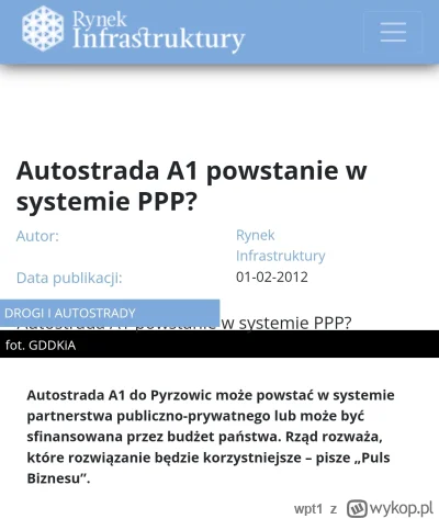 wpt1 - Pamiętam jak platfusy próbowały zrobić A1 do Pyrzowic w systemie koncesyjnym.T...
