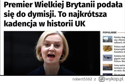 robert5502 - Szok! Knserwatywna premier po przegranych wyborach podaje się do dymisji...