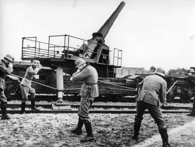 wfyokyga - To na koniec, jebniecie z armaty/działa kolejowego 170mm. Do Polski w 1939...