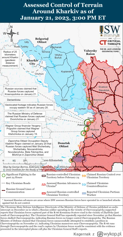 Kagernak - Wschodnia Ukraina: (wschodni obwód charkowski-zachodni obwód ługański)

20...